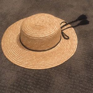 Straw Boater Hat